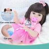 Simulation Doll 53cm Reborn Doll Can Drink Water and Pee Vinyl Baby Doll Children Toy