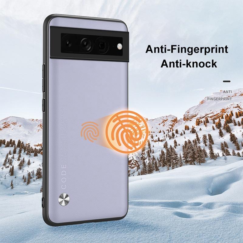 Роскошный простой чехол из искусственной кожи для Google Pixel 6 7 Pro 6A, задняя крышка, противоударный ультратонкий матовый силиконовый чехол для телефона Google Pixel 5 4 XL 4A 5A 5G