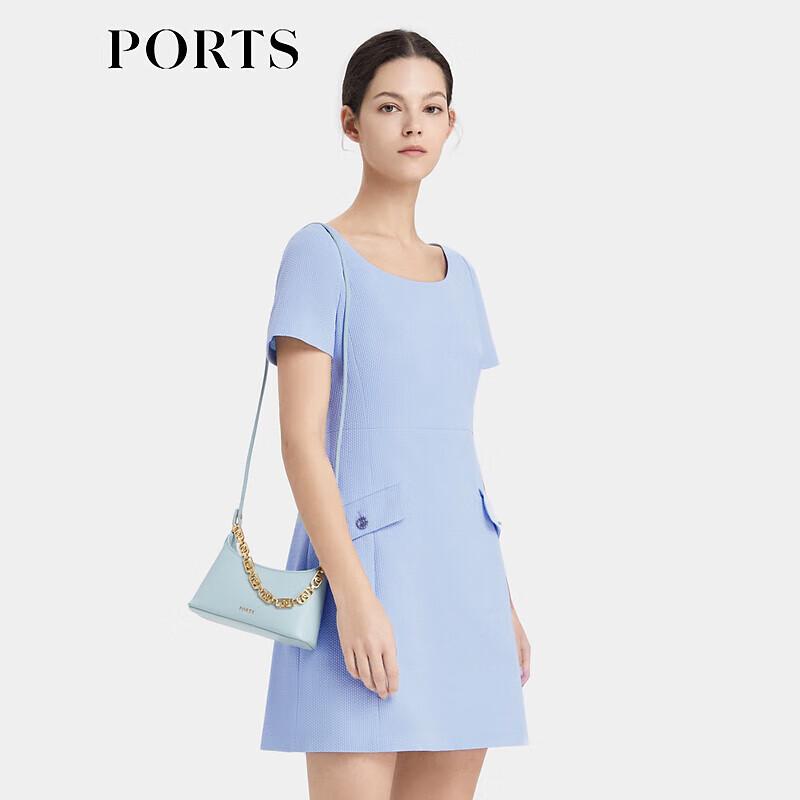 PORTS Women's Elegant Short Sleeve Commuter Dress