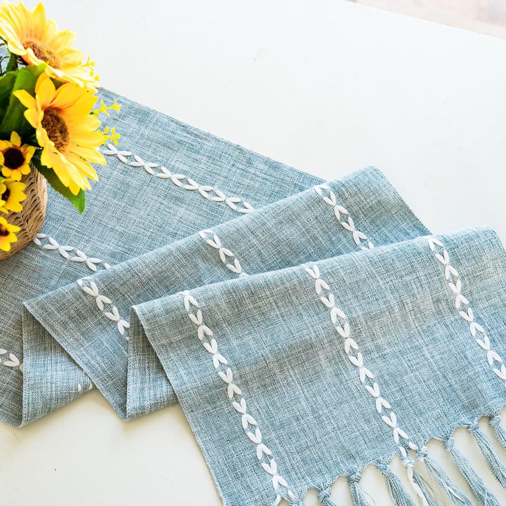 Дорожка на стол с кисточками, удобное уникальное украшение стола, подарок на новоселье