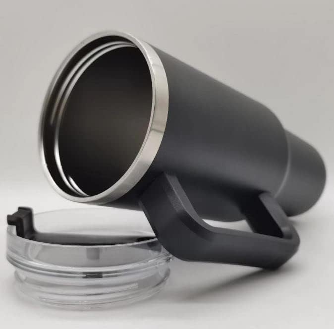 Дорожная кофейная кружка премиум-класса, нержавеющая сталь, стаканы-термосы, термос, термокружка, бутылка для воды, стакан на 40 унций с ручкой