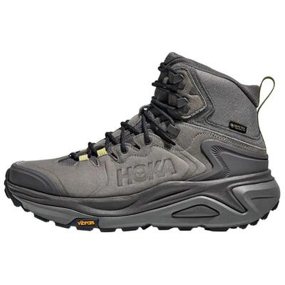 Мужские кроссовки HOKA Kaha 3 GORE-TEX Asteroid Yuzu Серые 1162530-ADY