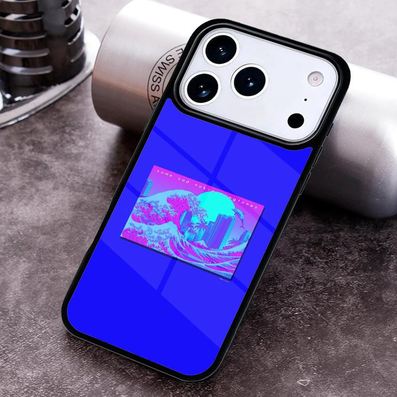 Vaporwave Пиксельный Винтажный Гипсовый Статуэтка Чехол для Телефона Для iPhone 17,16e,15,14,13,12,11,Mini,Pro,MAX Мягкая Силиконовая Крышка