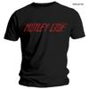 Motley Crue Black 'Distressed Red Logo' Vintage Unisex T-shirts