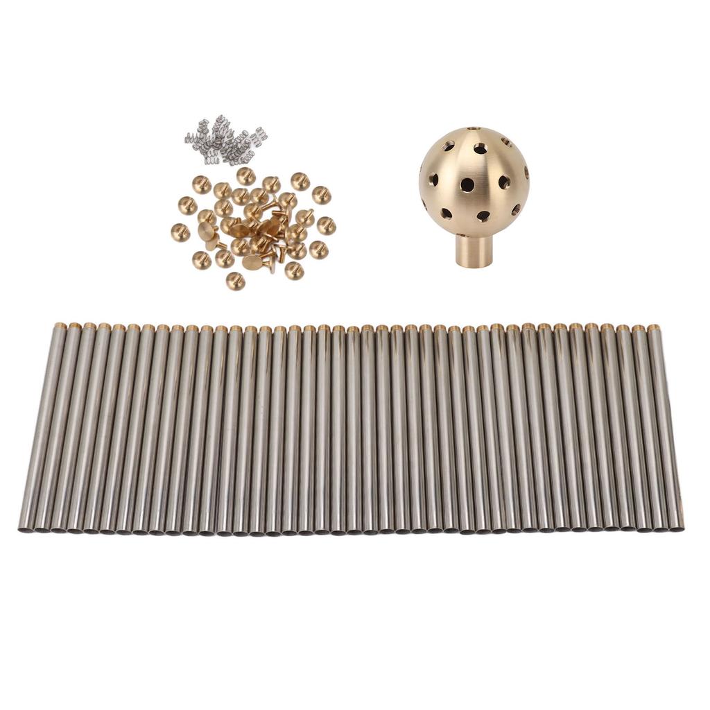 Brass Stainless Steel Dandelion Type Fountain Nozzle Outdoor Crystal Ball Sprinkler Pool Landscape