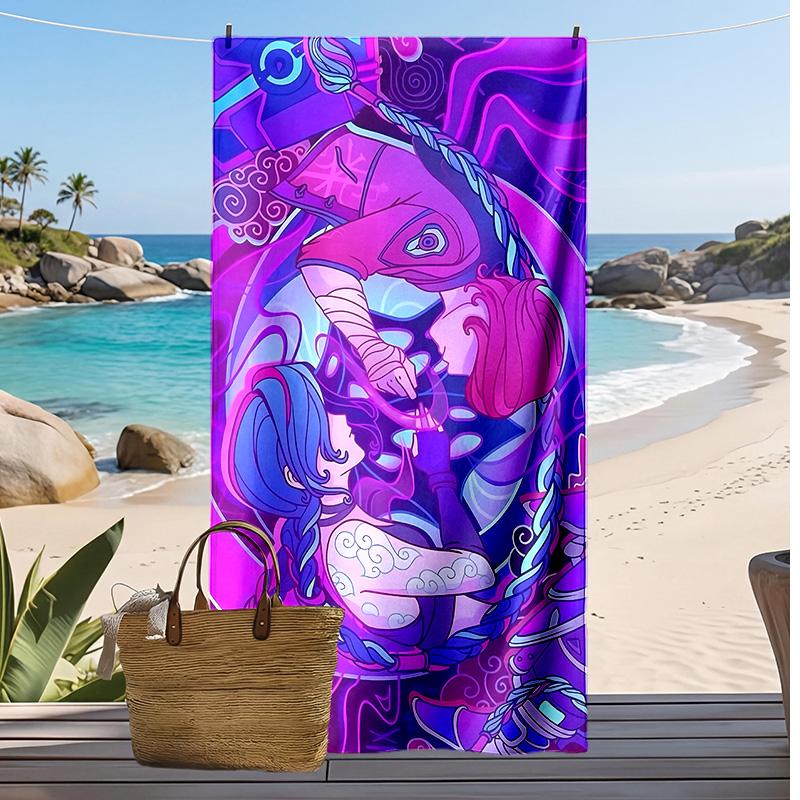 Galatasaray Printed Beach Towel Quick Dry Soft TowelPortable Large Rectangular Beach Blanket for Travel Swimming Pool