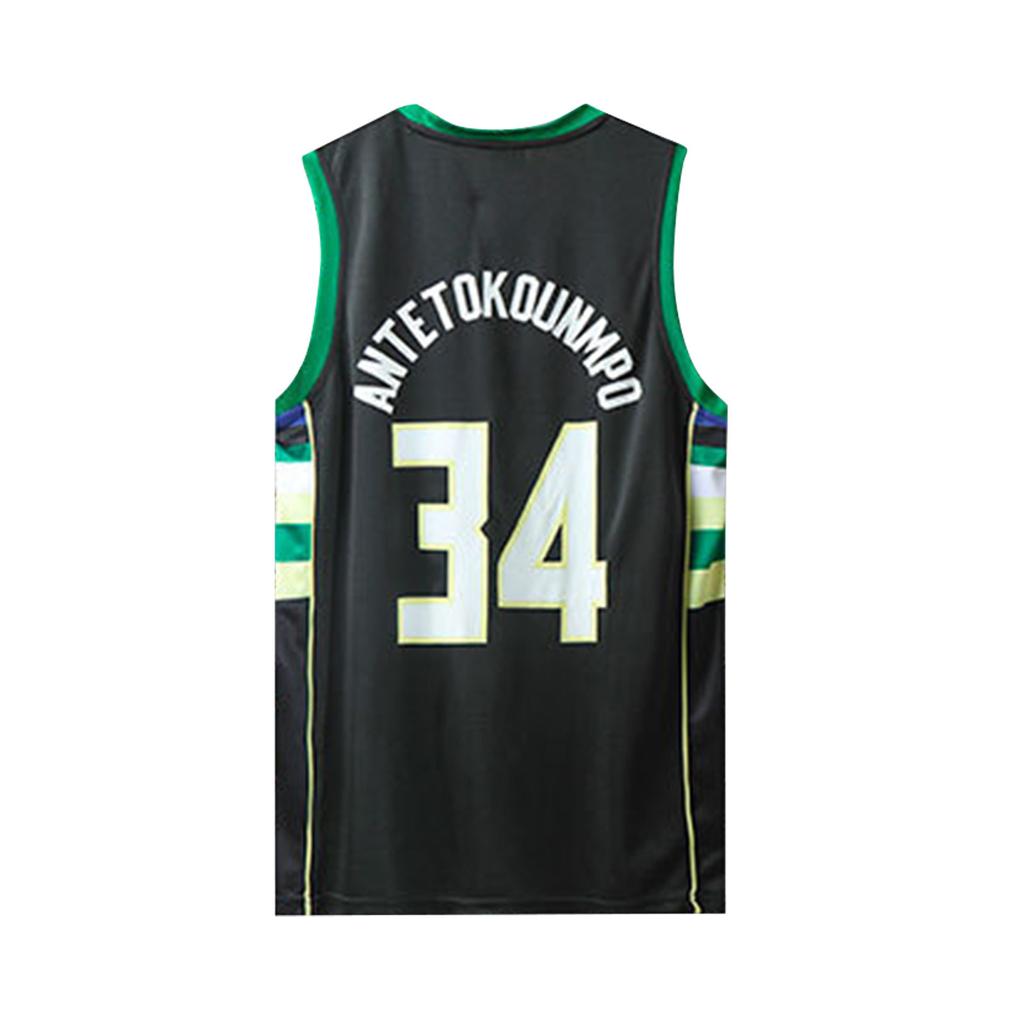 -с надписью- НОМЕР 34 Джерси Баскетбольная форма Майка Шорты Костюм из двух частей Взрослый