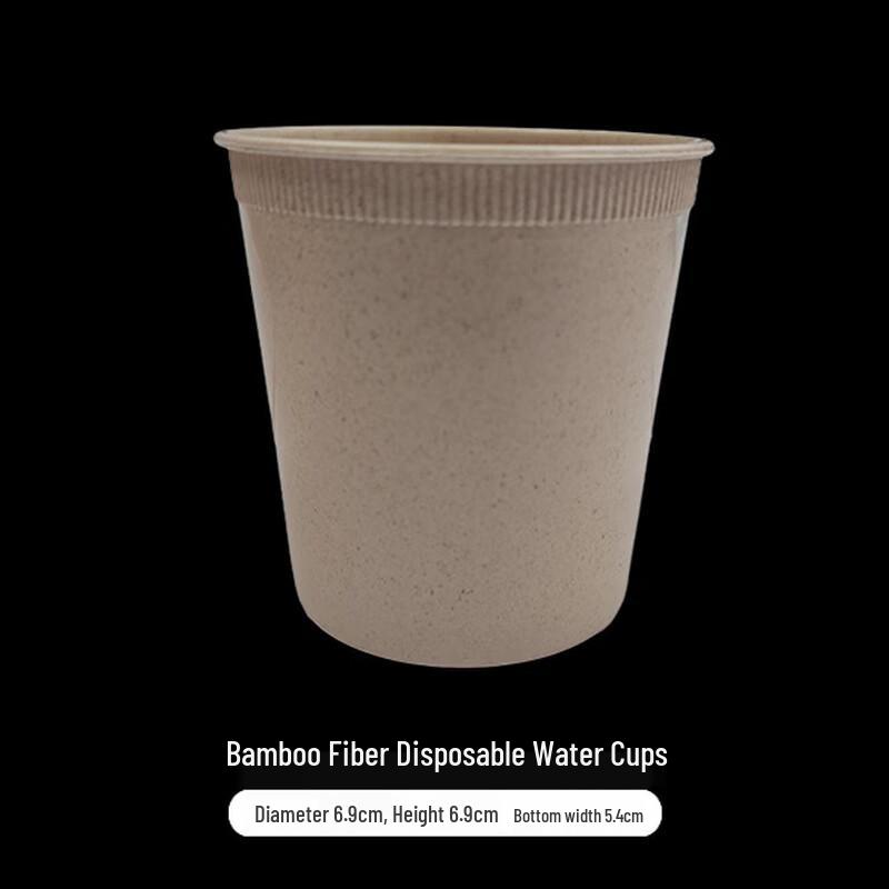 Biodegradable Bamboo Fiber Disposable Tableware Set