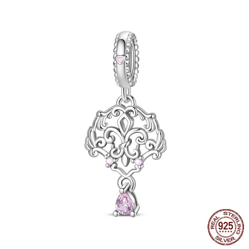 New Copper Cactus Flower Bird Bear Pony Bag Charms Beads Fit Charms Brand Original Bracelet Diy Fine Jewelry Gift