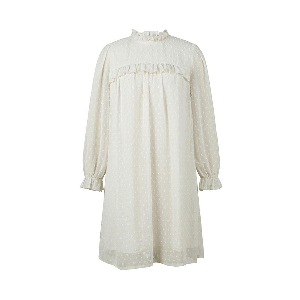 Solid Jacquard Short Women Casual High Waist Butterfly Sleeve Spring Summer Mini Dress A Line Dress