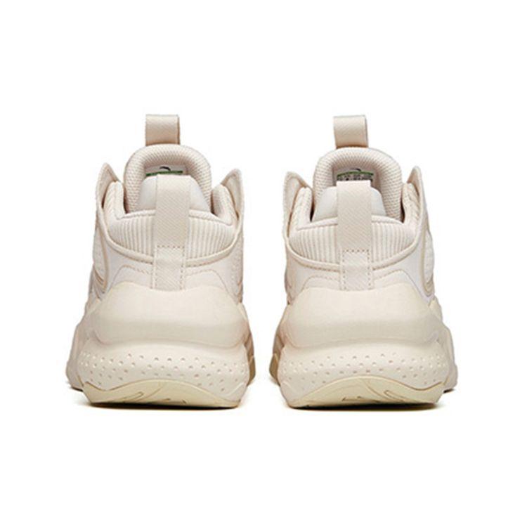 Anta Кроссовки Lifestyle Series с амортизацией, нескользящие, средней высоты, для пап, женские, грязно-серые 122148080-2