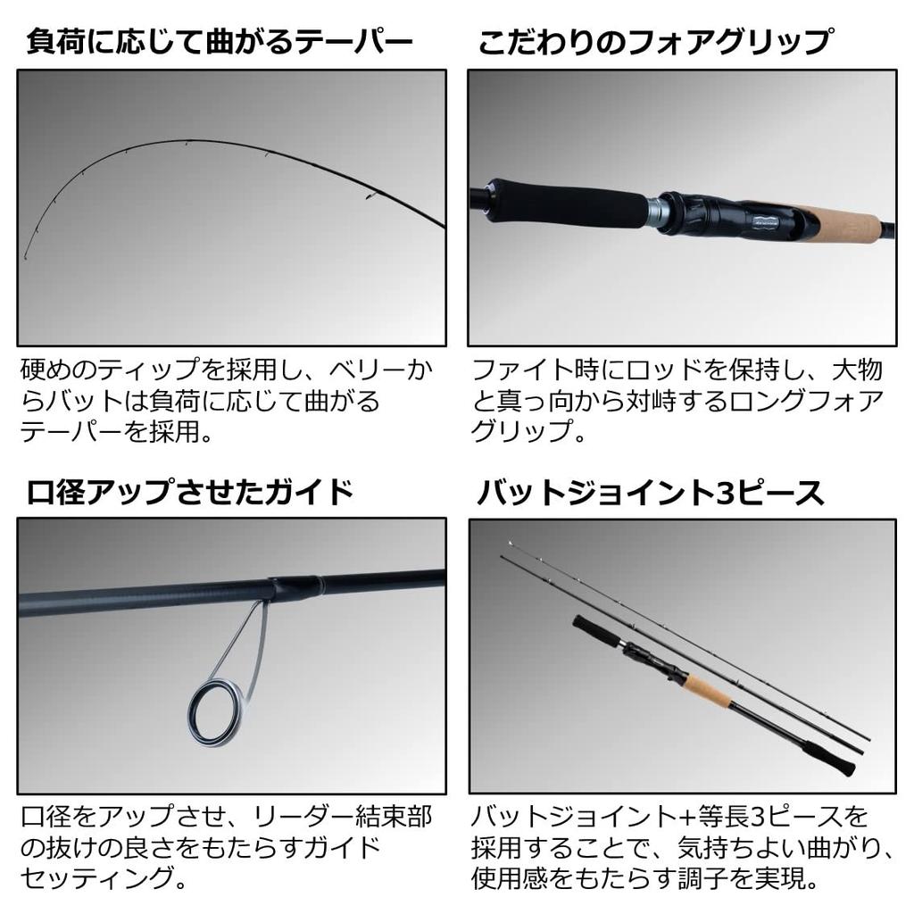 Daiwa Фантомный либералист (PH LL) 803M+RSB