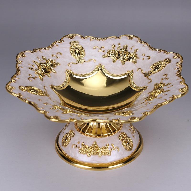 Высококачественная сплавная тарелка для закусок Европейская тарелка для фруктов тарелка для закусок чашка для дыни и фруктов тарелка для закусок Посуда для сервировки стола KTV