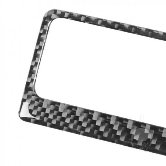 Carbon Fiber Headlight Switch Panel Cover Trim For Chevrolet Corvette C7 2014-19