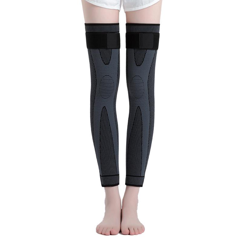 Повязка на колено с самонагревом Artemisia Argyi - Нескользящая, теплая, унисекс леггинсы для осенне-зимних видов спорта