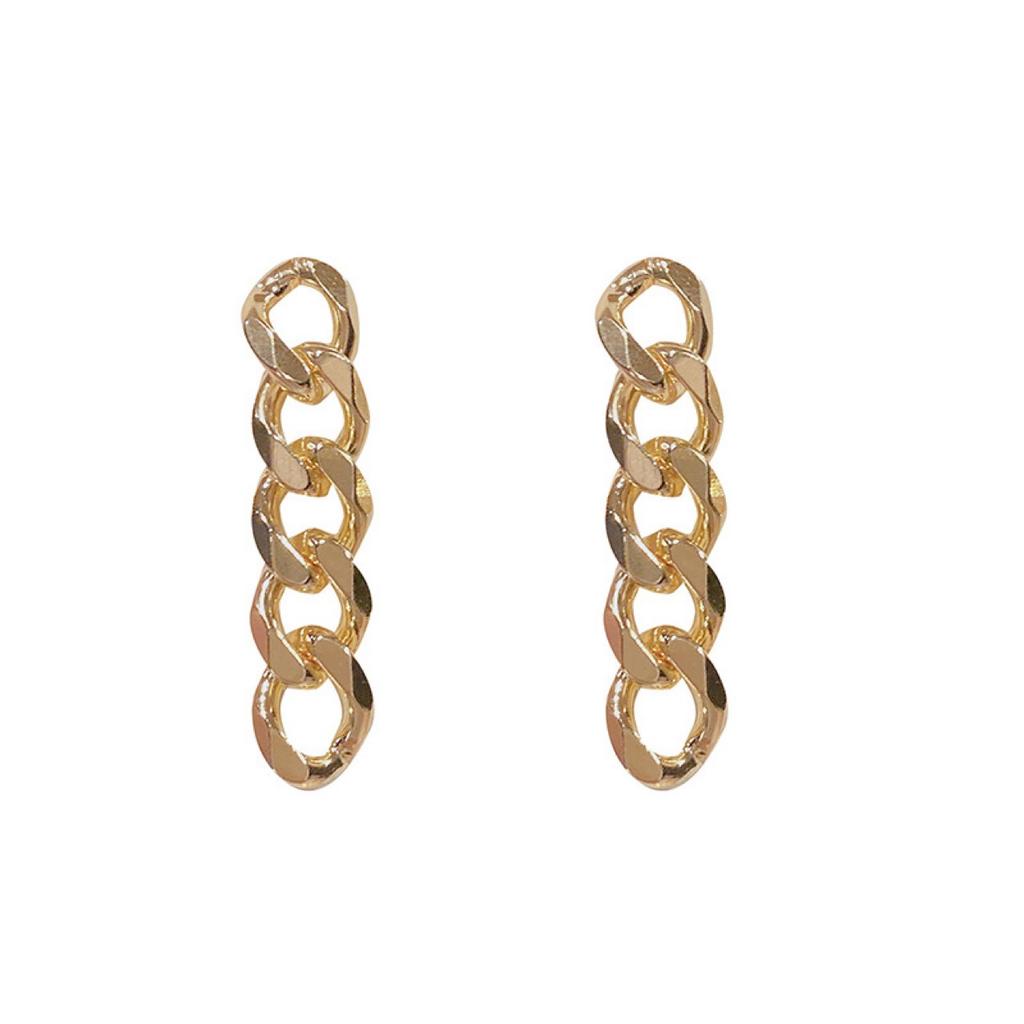 European and American Style Metal Texture String Chain Ear Personalized Exaggerated Ear Jewelry