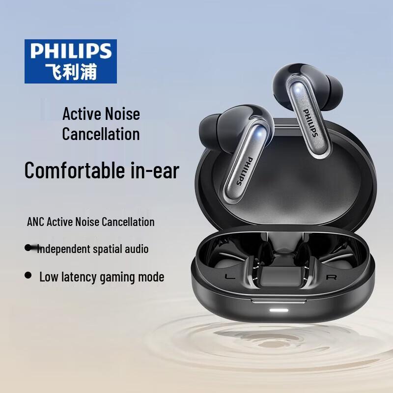 Philips Беспроводные наушники TAT2120 ANC True Wireless Bluetooth 5.4