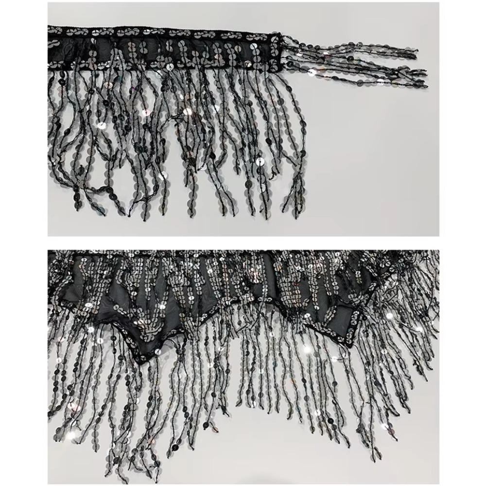 4 цвета пояс для танца живота с кисточками для женщин, пояс для танца живота, латиноамериканские танцоры