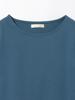 Beams Heart Tee Lace Sleeve Free Size Women's S/S Pullover, Blue,