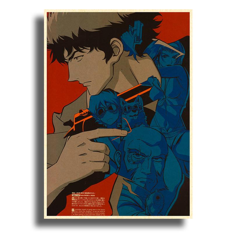 Cowboy Bebop Wall Decor Poster Wall Art Picture Wall Decor Canvas Painting Living Room Home Decoration Print Room Decor