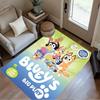 Fox Forest Night Area Rug Perfect for Living Rooms Outdoor Dining Room Decorate room Antislip Carpet Anime Office Decor Spiritual Gift