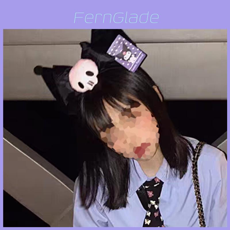 Cute Kuromi Ear Headband Plush Hairband For Kawaii Costume And Cosplay Gifts For Girls