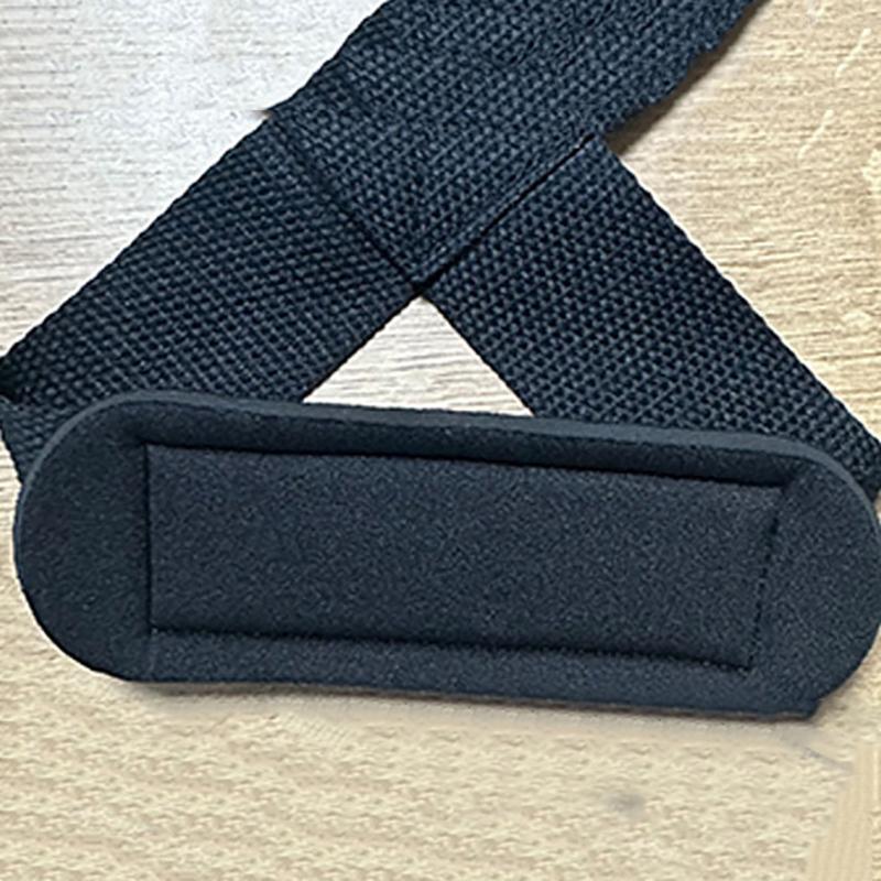 2Pcs Padded Figure 8 Straps Deadlift Weight Lifting Wrist Straps Anti-Slip Sport Fitness Power Lifters Workout Pull-Ups Straps