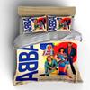 ABBA Retro Music Album Print Bedding Duvet Cover Set Duvet Cover Pillowcases  (1*Duvet Cover 2*Pillowcases, without duvet insert)