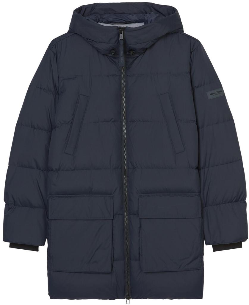 Winter Jacket Marc O'Polo Hooded Down Jacket Regular (429096070270) Dark Navy