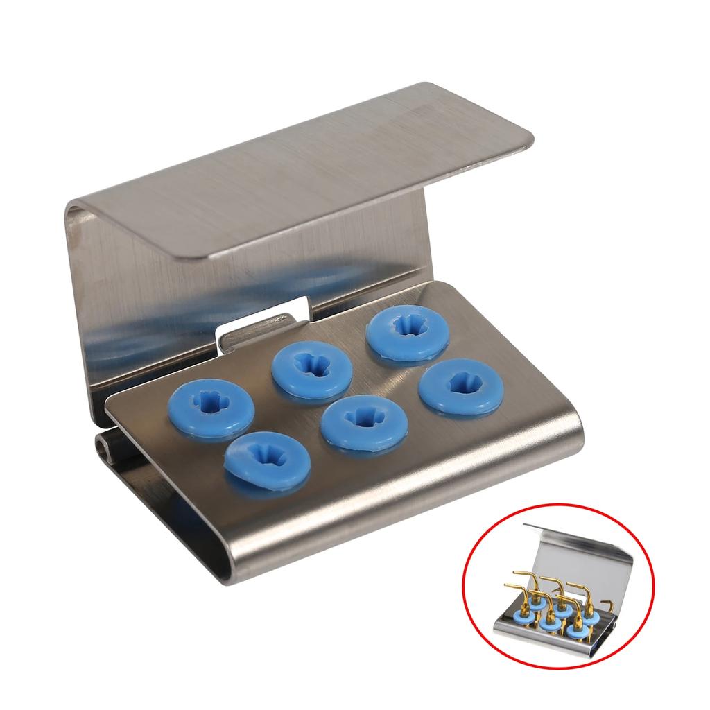 1Pc Stainless Steel Dental Ultrasonic Scaler Tip Holder Stand Fit EMS SATELEC KAVO NSK SIRONA Tips Autoclavable