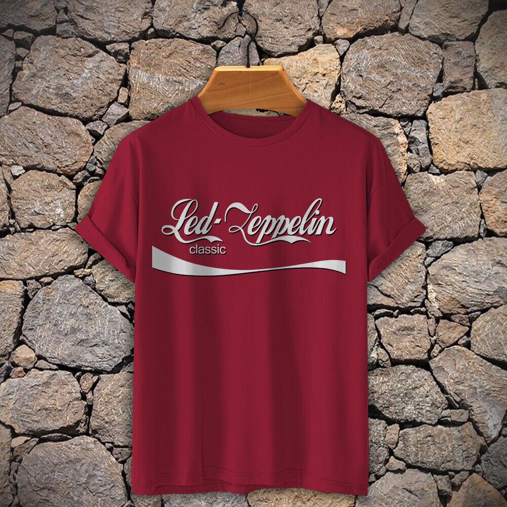 Светодиодная футболка в винтажном стиле Zeppelin Robert Plant The Rain Song Классическая унисекс футболка