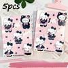 Аниме Персонажи Sanrio Фигурка Хелло Китти A5 Мягкая Обложка Полноцветные Внутренние Страницы Линованный Блокнот Дневник Подарок