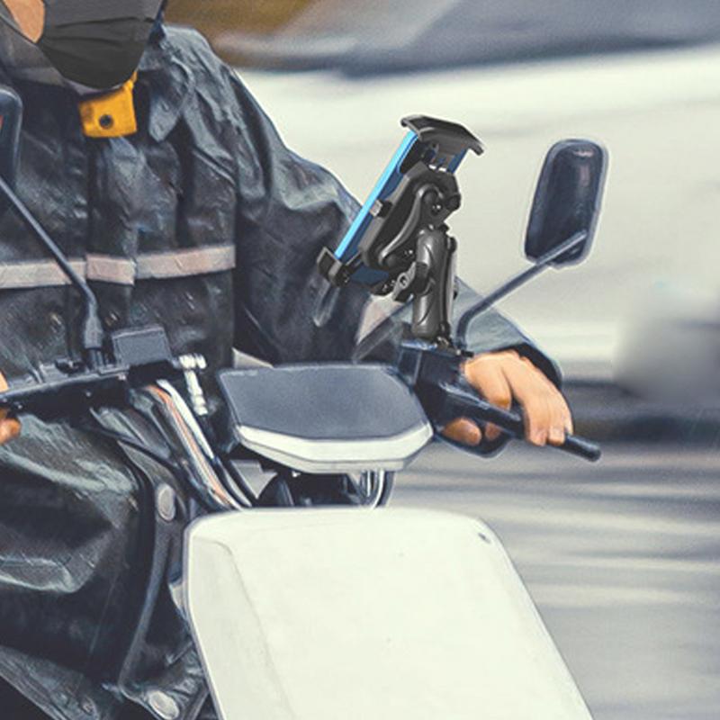 Phone Bracket For Cycling Motorcycle Cycling Phone Mount Holder Rotatable Road And Mountain Cycling Navigation Phone Bracket For