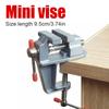 Aluminium Alloy Table Bench Clamp Vise Multi-functional Bench Vise Table Screw Vise for DIY Craft Mold Fixed Repair Tool