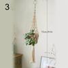Для гостиной, балкона, макраме, подвески для растений, садовые горшки, держатели для растений, декор из хлопковой веревки