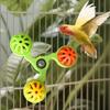 Hanging Bird Rotating Windmill Interactive Bird Cage Toy for Chewing  Bird Cage Use