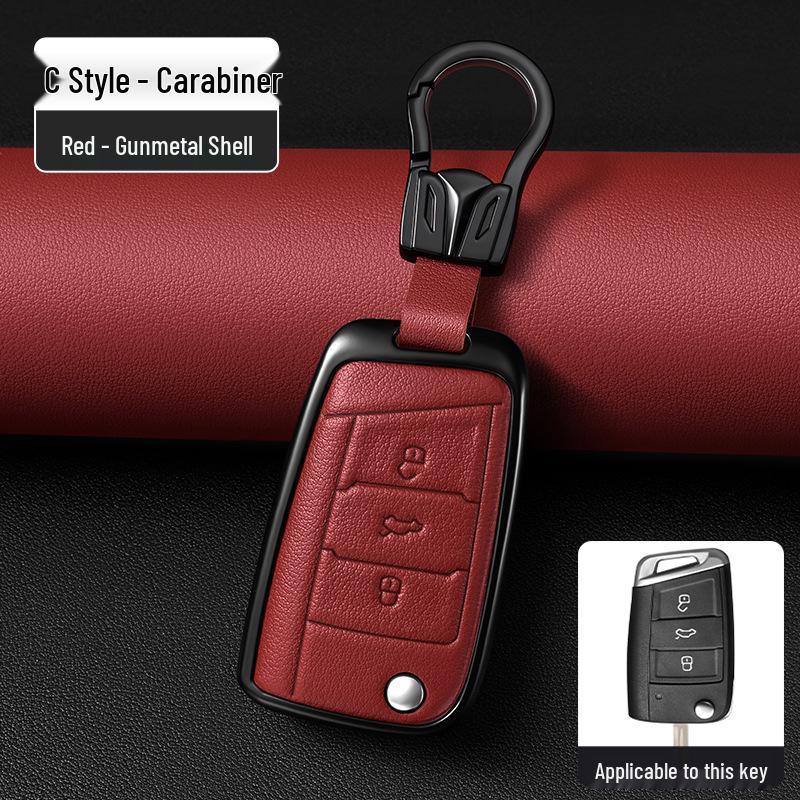 Чехол для ключа Volkswagen для моделей Sagitar, Bora, Polo, Magotan, CC, Passat, Tiguan, Lamando, Lavida и Golf
