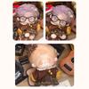 niannyyhouse 20cm Plush Toy with Brown Dress and Bear Cotton Accessories Outfit, Jacket, Shirt, Skirt, Glasses, Set, Doll, Dress-Up