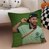 Brazilian Handsome Athlete NNeymar Jr Cushion Cover Throw Pillow Cover Hidden Button Durable Polyester Chair Cushion