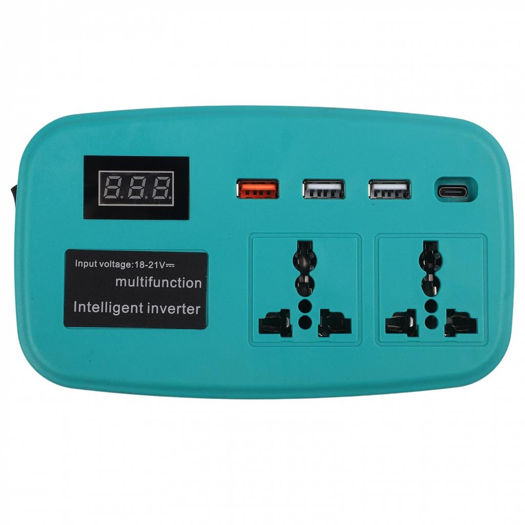 Эффективный инвертор-преобразователь батареи плавно преобразует мощность постоянного тока для использования