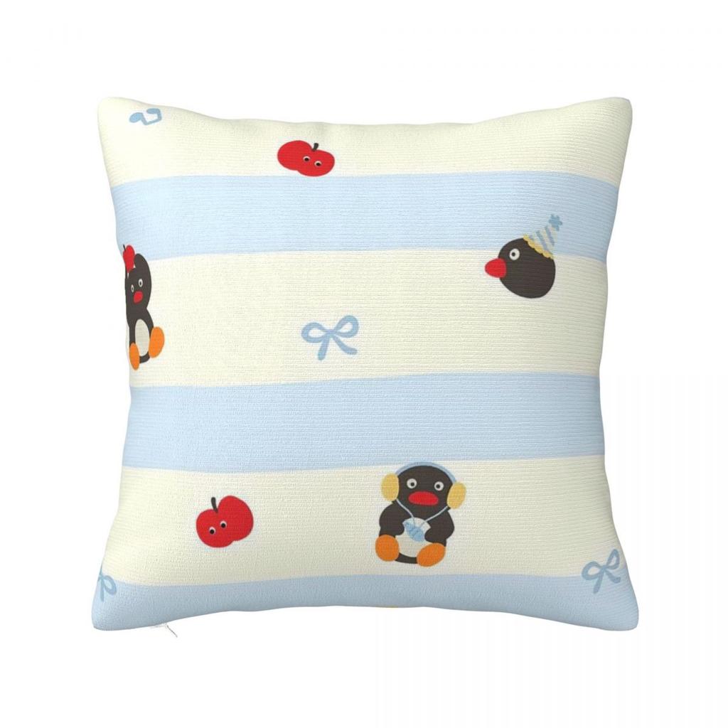 Подушки Пингвин Нут Квадратные Наволочки Полиэстер Дом Пингвин Мультяшная Наволочка Крутая Декоративная Наволочка 45*45