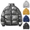 Мужская пуховая куртка, теплая хлопковая одежда, свободное пальто, хлебный костюм, утепленное теплое пальто