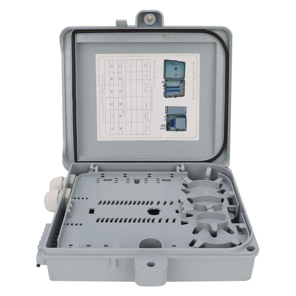 12 Core Fiber Optic Distribution Practical Distribution Enclosure Fiber Optic Distribution Points