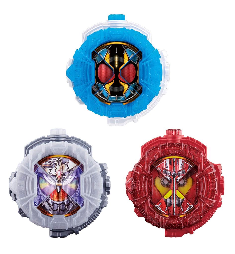 Bandai Kamen Rider DX Fourze Cosmic States Ridewatch DX Armored Arms Ridewatch DX Drive Type Tridoron Ridewatch Set Zi-O / /