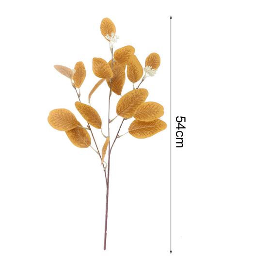 Искусственные листья эвкалипта, элегантные, изысканные, красивые, искусственные, свадебные, для дома, кафе, магазина, декор из растений