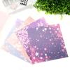60/65Pcs Space Star Flower Origami Paper Double Sided Folding Diy Papers Craft