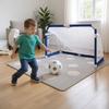 Soccer Net Portable Folding Football Goal Foldable Football Net for Kids and Youth Outdoor Soccer Ball Training