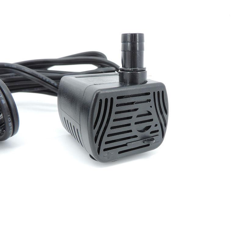Ультра тихий 3 Вт переменного тока 220 В 110 В вилка EU US Mini Water Pump Расход воды Водонепроницаемый Бесщеточный фильтр для воды для аквариума Фонтан инструменты