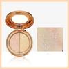 Fine Flash Double Color Eyeshadow Pearlescent Pumpkin Matte Glitter Earth Color Eyeshadow Plate Makeup Beauty Makeup