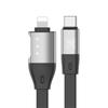 Lightning to Type C OTG Data Cable 40MB/S Transfer for Hard Drive/U Disk/Digital Headphones/Action Camera/Sound Card